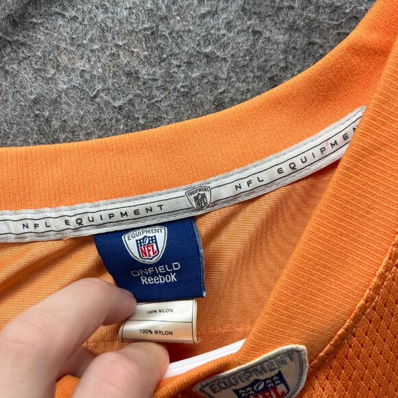 Josh Freeman Tampa Bay Buccaneers Jersey Men Large Orange #5 Reebok Vintage - Picture 3 of 12